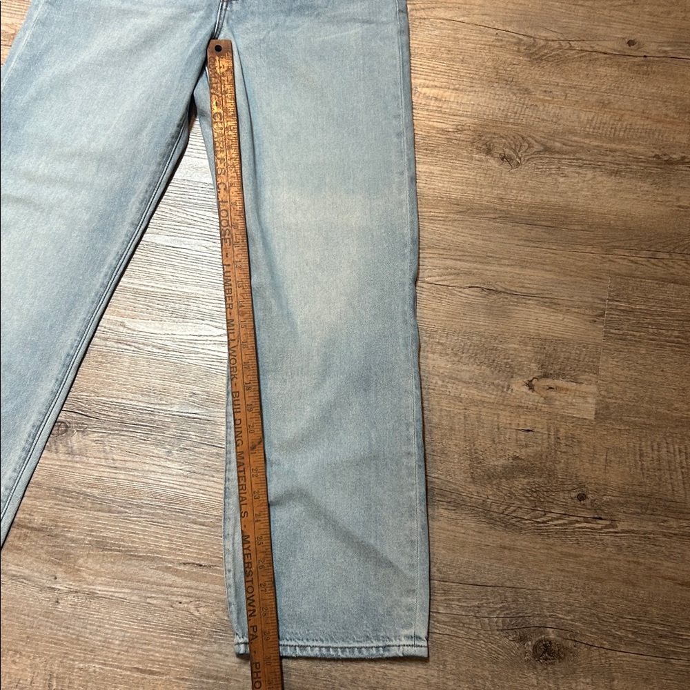Levi's Ribcage Straight Ankle Jeans 29 High Rise Vintage Wash Denim - Picture 4 of 8